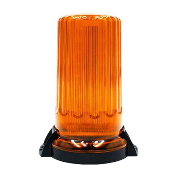 Amber Led Strobe Lights, 12-48V Warning Emergency Flashing Beacon Lights, Waterproof Flashing Warning Light for Work Trucks Cars