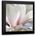 thumbnail image 1 of Amber Light Gallery 12x12 Black Modern Framed Museum Art Print Titled - Magnolia Essence, 1 of 5