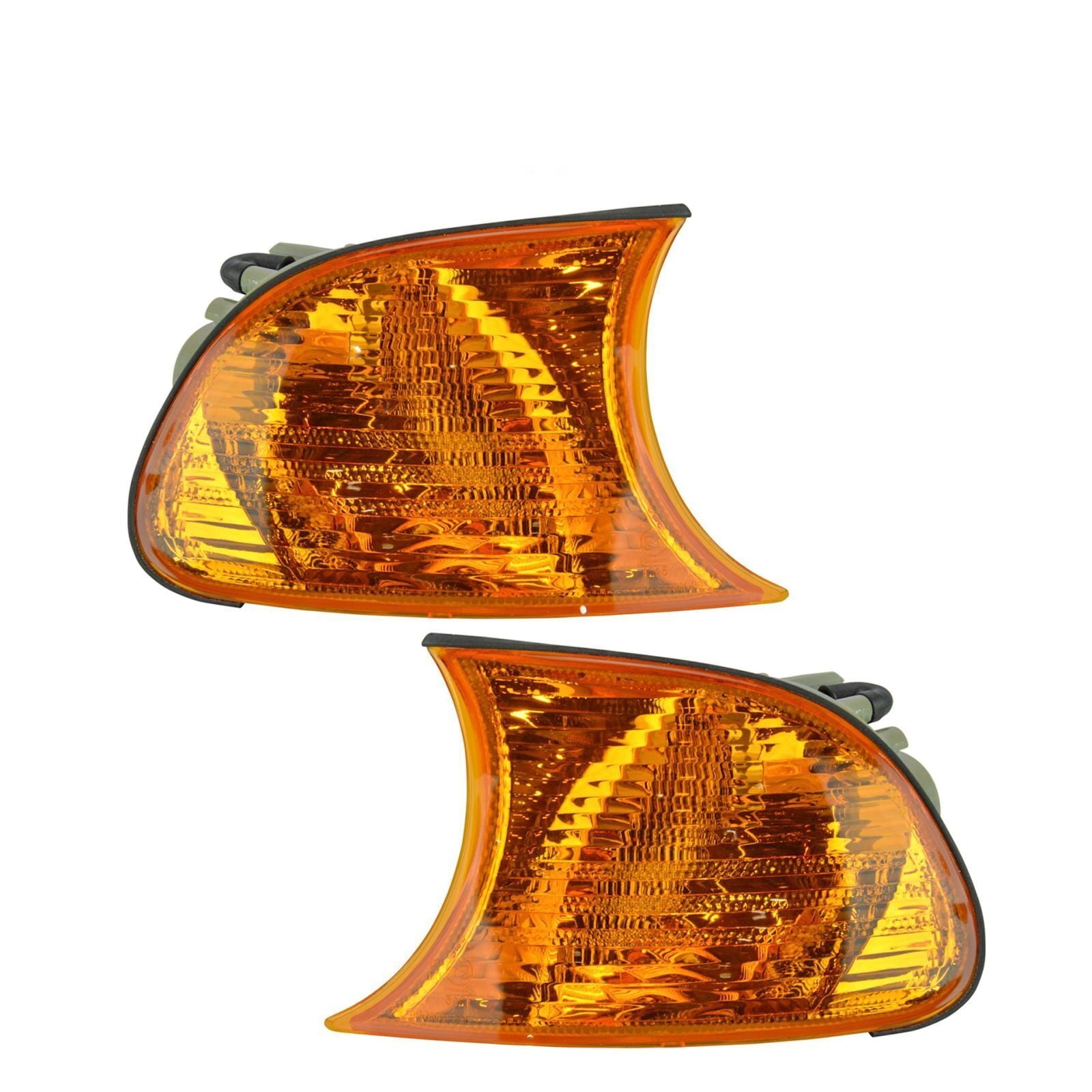 Amber Marker Signal Blinker Corner Parking Light Lamp Pair Set for 2000-2001 for Coupe 3 Series for BMW