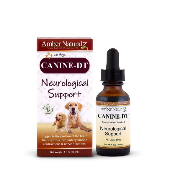 Amber NaturalZ Canine DT Herbal Supplement for Dogs | Supports Muscle, Nose, Paw Pad, and Nerves 1oz