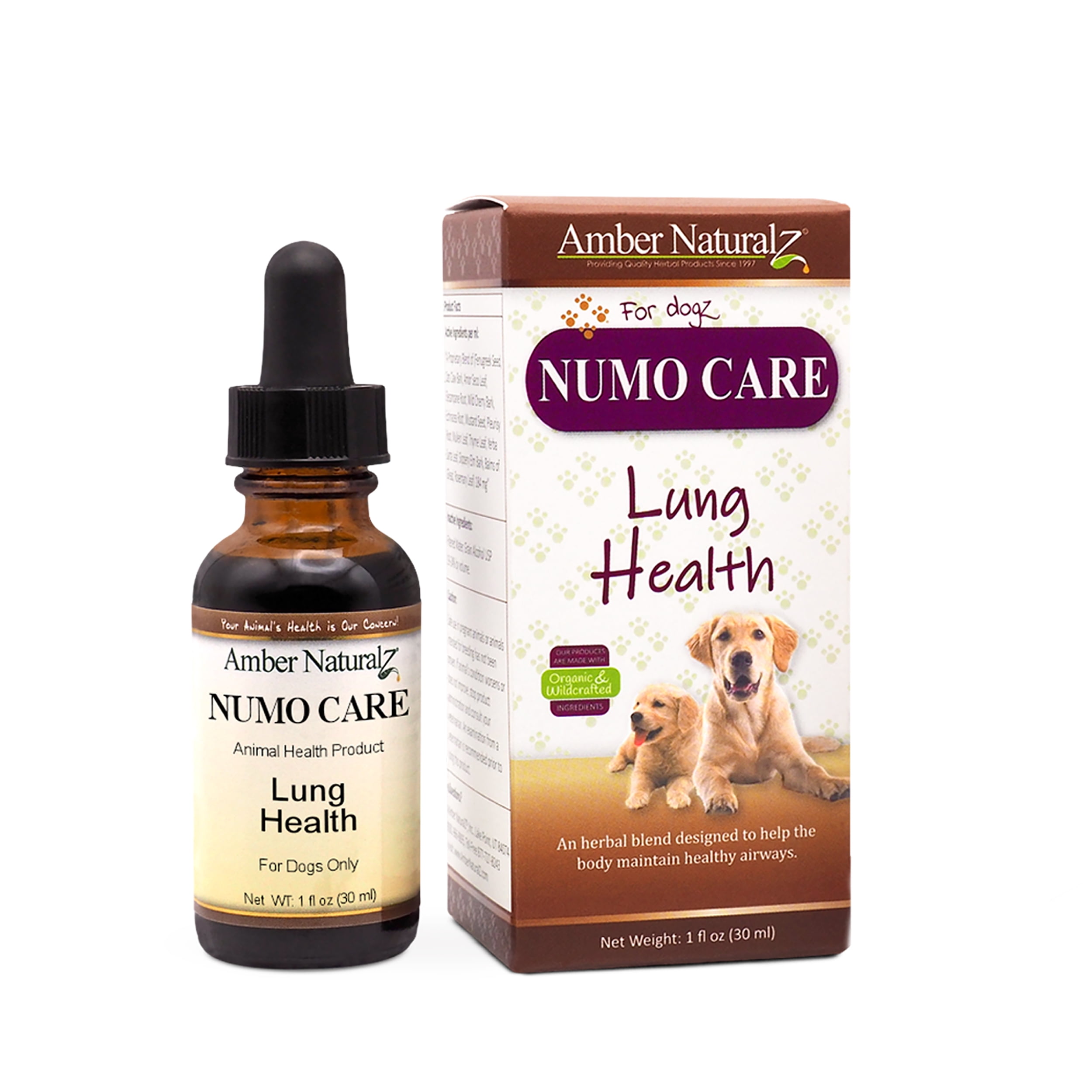 Amber NaturalZ Numo Care Lung Health for Dogs | For Bronchial ...