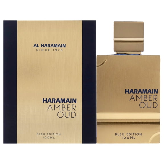 Al Haramain Amber Oud, Bleu Edition, Perfume for Men, 3.4 oz