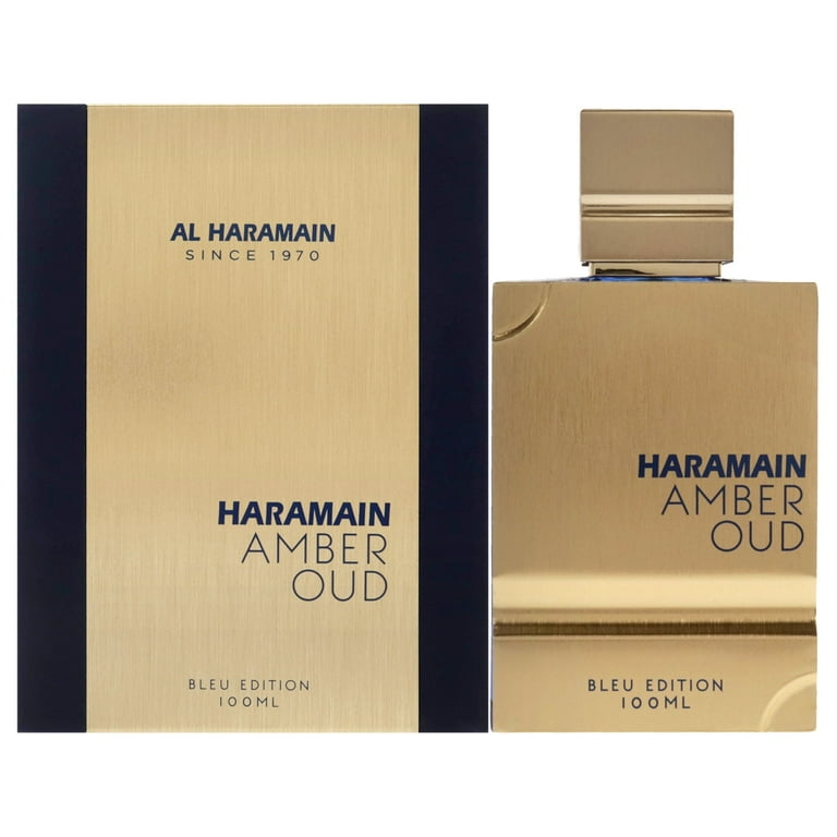 香水(男性用) HARAMAIN AMBER OUD BLUE EDITION 60 ml Amber Oud by Al Haramain for Men - 3.4 oz EDP Spray (Blue