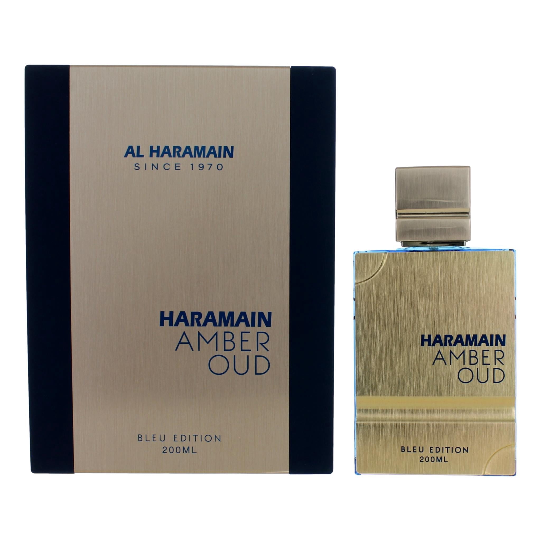 Al Haramain Amber Oud, Bleu Edition, Perfume for Men, 6.7 oz