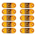 thumbnail image 1 of Amber P2/PC Sidemarker LED Light W/ 6" Pigtail (2 Pack), Case (10), 1 of 4