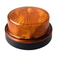 thumbnail image 1 of Amber Plastic LED Side Lights with Strobe and Rotate Modes for 12-24V Cars, Trucks, Trailers, and Boats, 1 of 8
