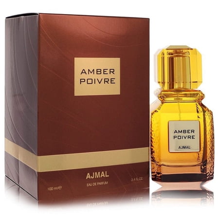 Amber Poivre by Ajmal Eau De Parfum Spray (Unisex) 3.4 oz Pack of 2
