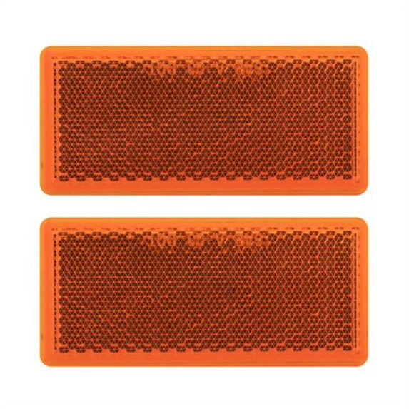 Amber Rectangular Reflectors Light