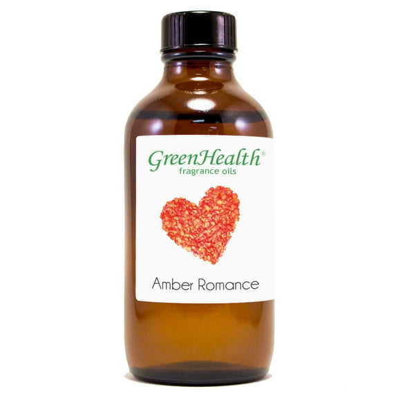 Amber Romance Fragrance Oil - 4 fl oz - Amber Glass Bottle w/ Cap