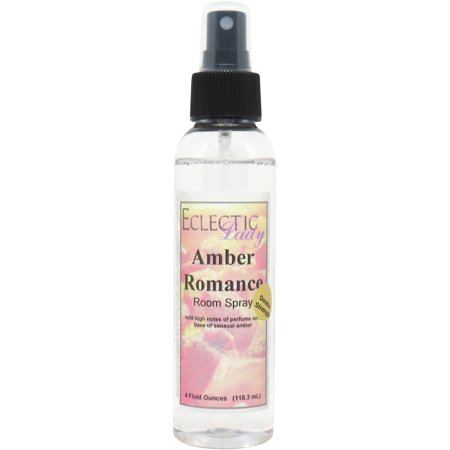 Amber Romance Room Spray by Eclectic Lady (Double Strength), 4 Ounces, Fragrant Aromatic Room Mist For Home, Room, Office