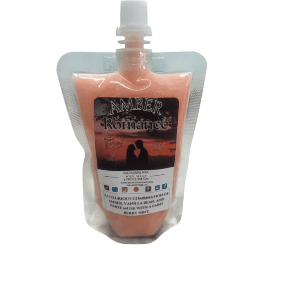 Amber Romance Squeezable Wax Melt (4Ounces)