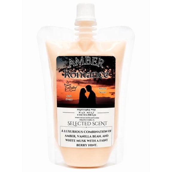 Amber Romance Squeezable Wax Melt (4Ounces)