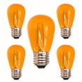 thumbnail image 1 of Amber S14 LED Filament Bulbs - Box of 5, 1 of 1