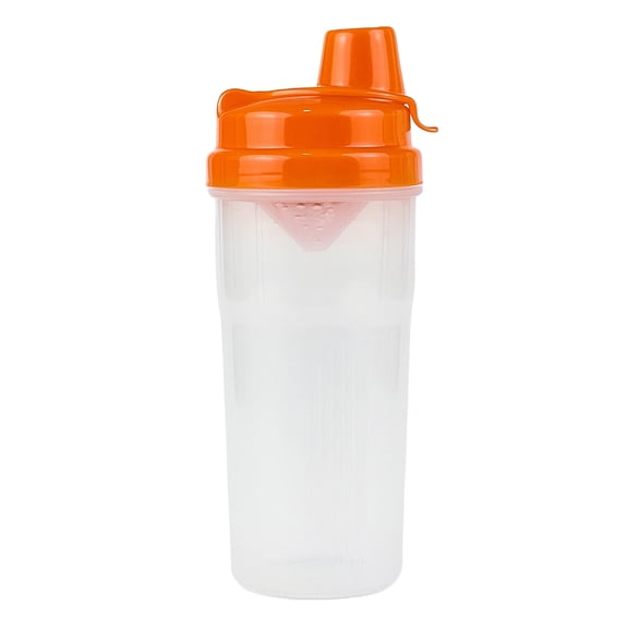 Amber Sporting Goods Mini Shaker Glass with Orange Cap, 1 Count