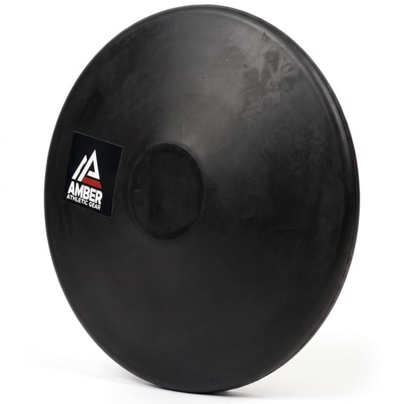Amber Sporting Goods Robust Rubber Discus Durable Training Tool for Beginners & High School Athletes, Floor-Safe Design