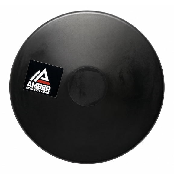 Amber Sporting Goods Robust Rubber Discus Durable Training Tool for Beginners & High School Athletes, Floor-Safe Design