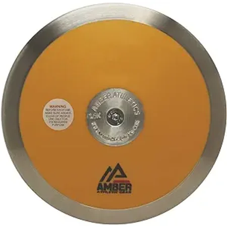 Amber Sporting Goods Ultimate Discus IAAF Certified Advanced Training Throwing Implement for Enhanced Aerodynamics, Sturdy Construction, Versatile Sizing Options, and Optimal Design, 1kg, 1.6kg, 2kg