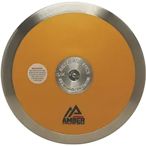 Amber Sporting Goods Ultimate Discus IAAF Certified Advanced Training Throwing Implement for Enhanced Aerodynamics, Sturdy Construction, Versatile Sizing Options, and Optimal Design, 1kg, 1.6kg, 2kg