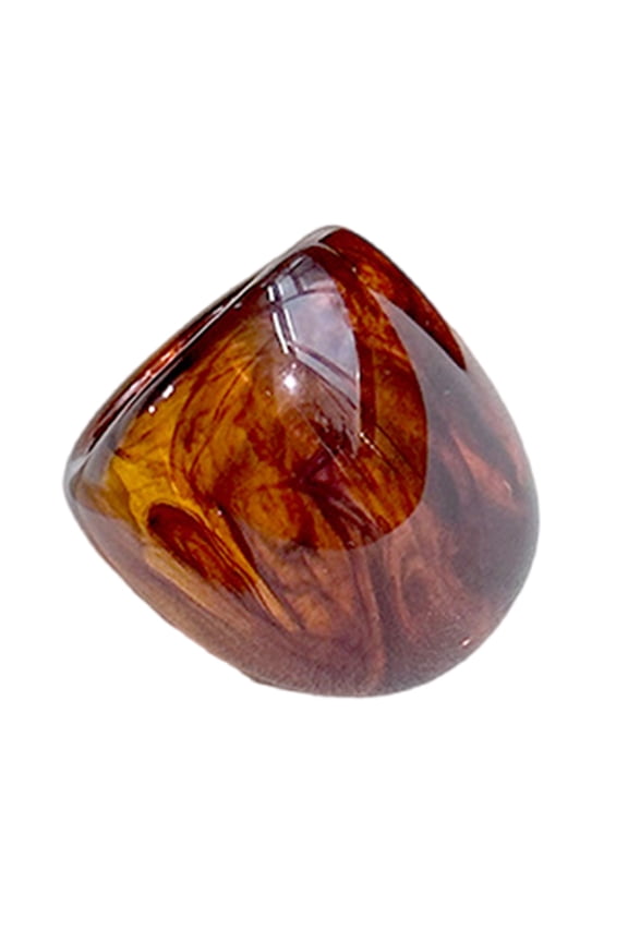 Classical Modern Fusions Resin Rings Lightweight Comfort Design Gender Neutral Fashion Jewelry Minimalist Resin