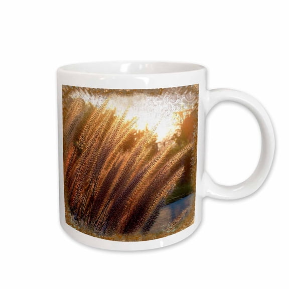 3drose, Amber Waves, 15oz Mug