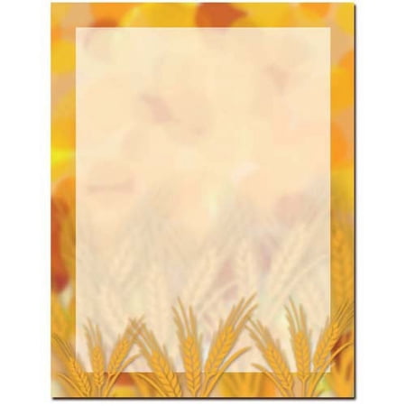 Amber Waves Letterhead Printer Paper, 25 Sheets per Pack