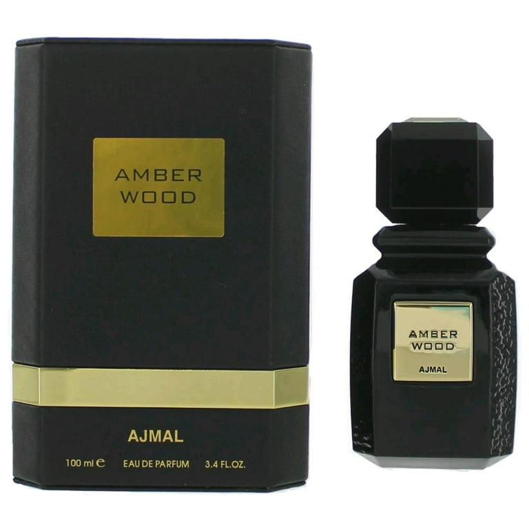 Ajmal Amber Wood Eau De Parfum Spray (Unisex) By Ajmal - 3.4 oz Ajmal Amber Wood Eau De Parfum Spray (Unisex) By Ajmal - 3.4 oz