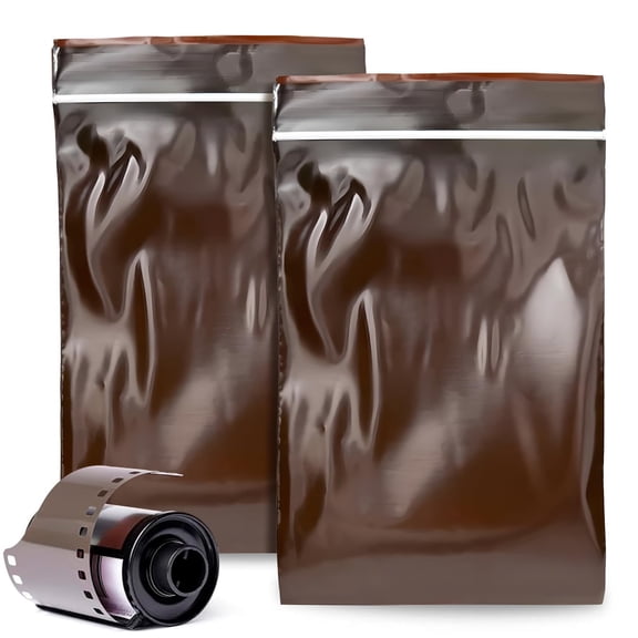 MiniGrip Amber UV Guard Zip Bags, 3 Mil Light-Reducing LDPE, 1000 Count, 4 x 6 in