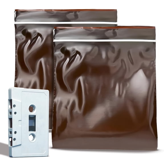 Amber UV Guard Zip Bags, 3 Mil Airtight MiniGrip, 1000 Count, 12 x 12 in
