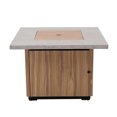 thumbnail image 1 of AmberCove Roberts 38" Square LP Firepit Table, 1 of 3