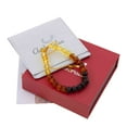 thumbnail image 1 of Amberalia Adjustable Adult Baltic Amber Bracelet, helps in pain relief - boost immune system - ONE SIZE FITS MOST - Polish Rainbow, 1 of 5