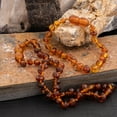thumbnail image 1 of Amberalia Set of Amber Necklace 13" (33cm) ands Amber Bracelet 5.5" (14cm) Genuine Baltic Amber, Lab Tested Polish Cognac, 1 of 6