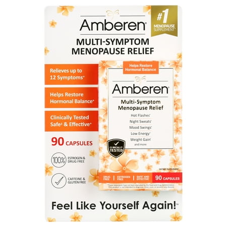Amberen Multi-Symptom Menopause Relief, 90 Capsules