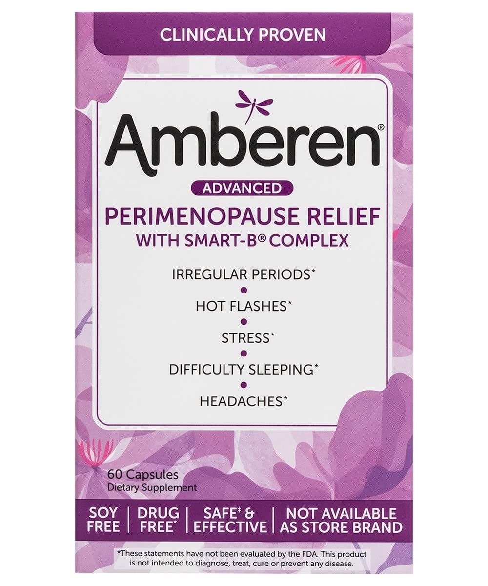 Amberen Perimenopause, PeriMenopause MultiSymptom Relief, Vitamin B