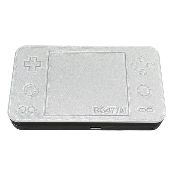 Ambernick RG477M Compatible 3D Printed Plastic Case in White, Silver, and Black