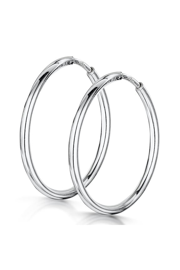 Women’s 925 Sterling Silver 20 mm Hoop Earrings