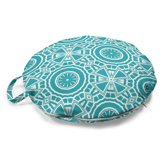 Ambesonne 18" x 18" Christmas Holiday Thanksgiving Polyester Memory Foam Floor Pillow