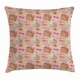 thumbnail image 1 of Ambesonne 18" x 18" Multi-color Polyester Decorative Pillow Cover, 1 of 2
