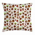 thumbnail image 1 of Ambesonne 20" x 20" Polyester Decorative Pillow Cover, 1 of 2