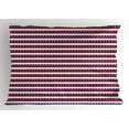 thumbnail image 1 of Ambesonne 4th of July Pillow Sham, American Flag Motif, 26" X 20", Violet Blue Ruby White, 1 of 2