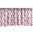 thumbnail image 1 of Ambesonne Aboriginal Window Valance, Boomerang Motif, 42" x 12", Vermilion Multicolor, 1 of 3