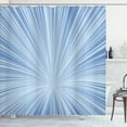 thumbnail image 1 of Ambesonne Abstract Art Shower Curtain, Concentric Stripes Art, 69"Wx84"L, Pale Blue, 1 of 4