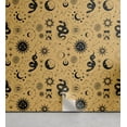 thumbnail image 1 of Ambesonne Abstract Astral Fortune Peel & Stick Wallpaper for Home, Boho Signs, 13"x100", Camel Charcoal Grey, 1 of 5