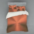 thumbnail image 1 of Ambesonne Abstract Bedding Set 4 Pcs, Modern Circle Op Art, Queen, Rose Brown, 1 of 2