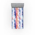 thumbnail image 1 of Ambesonne Abstract Boho Fitted Sheet, Sketchy Leaf Pattern, Twin Size, White Multicolor, 1 of 5