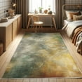 thumbnail image 1 of Ambesonne Abstract Decorative Rug Carpet, Dreamy Rounds and Branches, 2' 2" x 3' 7", Laurel Green Pale Coffee, 1 of 5