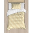 thumbnail image 1 of Ambesonne Abstract Duvet Cover Sets, Baroque Inspired Sea Shell, 2-Twin, Pale Coffee White, 1 of 3