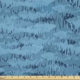 thumbnail image 1 of Ambesonne Abstract Fabric by the Yard Microfiber, Simplified Fish Pattern, 10 Yards, Deep Sky Blue Teal, 1 of 2