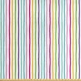 thumbnail image 1 of Ambesonne Abstract Fabric by the Yard Upholstery, Colorful Rainbow Stripes, 2 Yards, Multicolor, 1 of 4