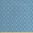thumbnail image 1 of Ambesonne Abstract Fabric by the Yard Upholstery, Geometric Modern Motifs, 5 Yards, Pale Sky Blue, 1 of 4