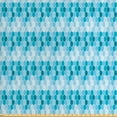 thumbnail image 1 of Ambesonne Abstract Fabric by the Yard Upholstery, Pool Tile Honeycomb Art, 2 Yards, Sea Blue Blue, 1 of 4